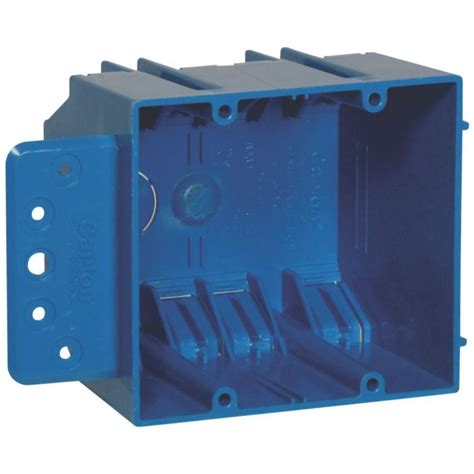 2 gang electrical box drywall|electrical boxes for walls.